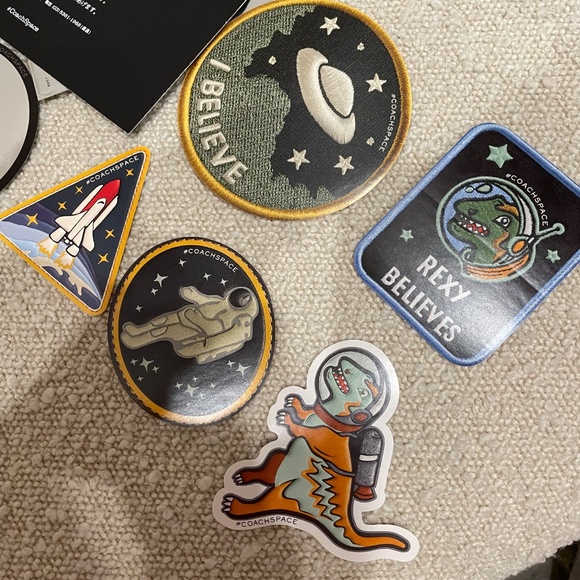 COACH X NASA Space Patches Stickers Japan Poster RARE - Picture 10 of 10